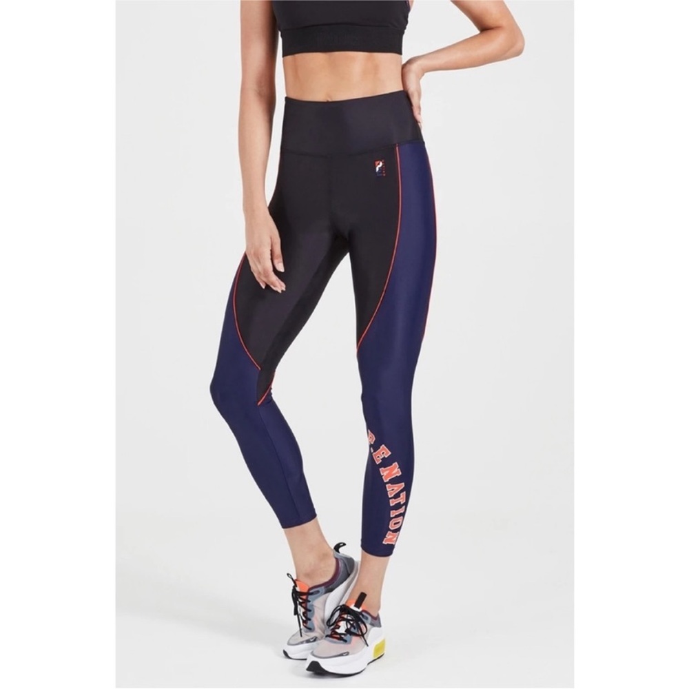 P.E Nation Rally Leggings Blue Red size Small